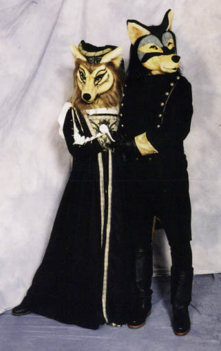 Gothic Wolf Costume Fursuits